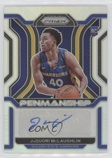 2021 Panini Prizm Rookie Penmanship Silver JaQuori McLaughlin #RP-JAQ Auto 1q9