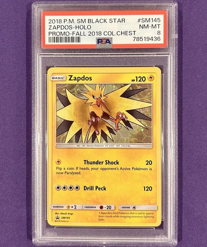 Moltres SM143 Articuno SM144 Zapdos SM145 | PSA 10 9 8 | Fall Col Pokemon Cards - Picture 7 of 8