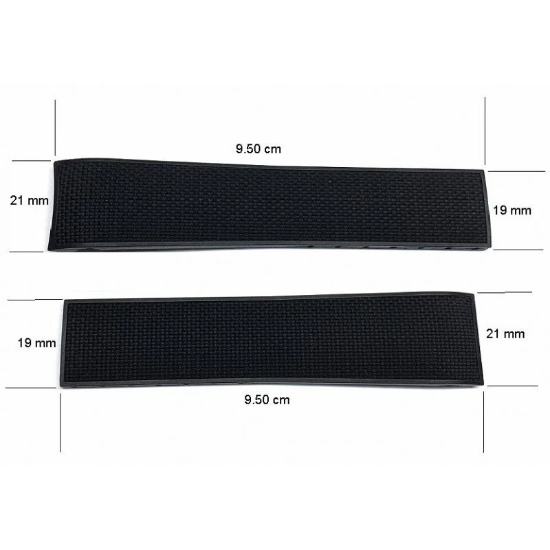 Longines L3.883.4 Hydroconquest 21mm Goma Banda Azul L682.154.912 Genuino Nuevo Foto 3 de 3