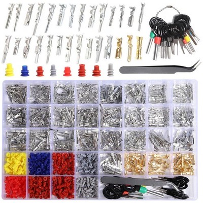 950-Teiliges Anschlussstift-Set, Crimp-Anschlussstifte, Kfz-Elektrik, 1-3,55065