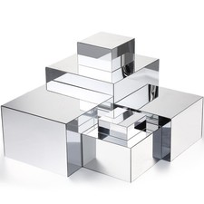 Geelin 6 Pack Acrylic Risers Display Acrylic Cube Boxes Risers Display Stands