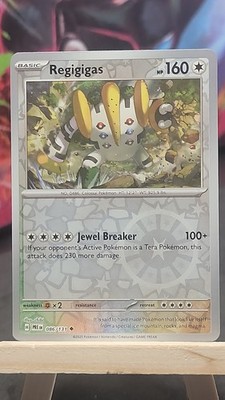 Regigigas 086/131 Reverse Holo PRE SV: Prismatic Evolutions Uncommon NM-MP