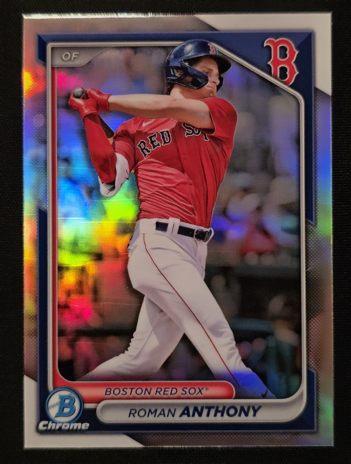 2024 Roman Anthony Bowman Draft Chrome #BDC-19 Refractor (RC)