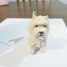 WESTIE ornament West Highland Terrier Collector Dog Statue