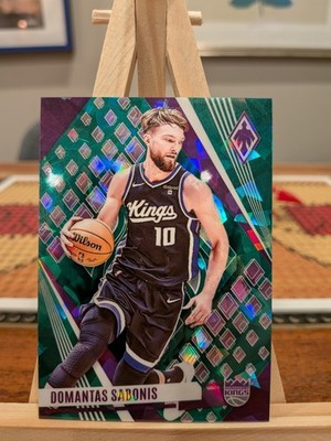 2023-24 Panini Phoenix #89 Domantas Sabonis Green Ice /149
