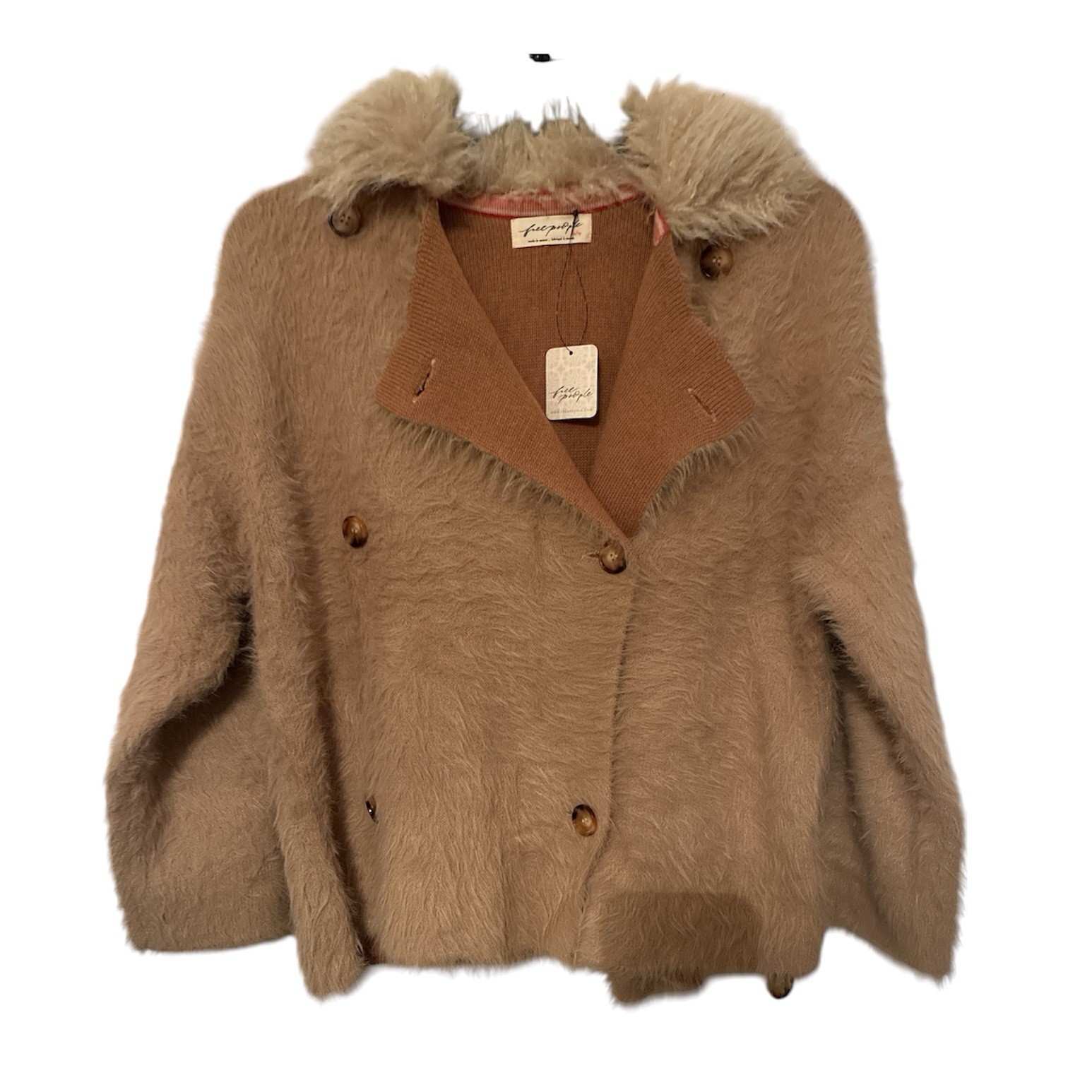 Free People Catch Feelings Sweater Jacket NWT SZ XS MSRP $198 SOLD OUT image 3