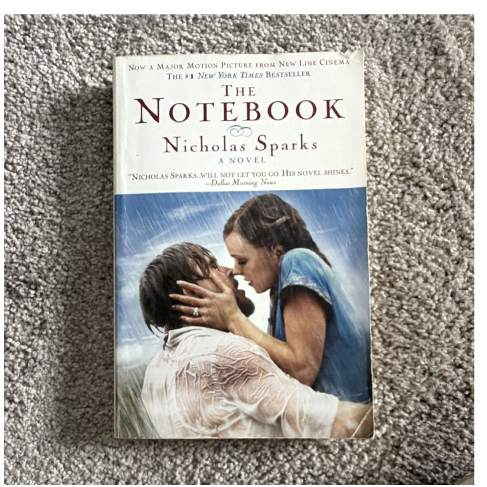 The Notebook by Nicholas Sparks Paperback Fiction Romance Novel English
