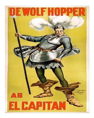Vintage El Capitan Wandkunst Klassische Theaterdekoration Theaterszene