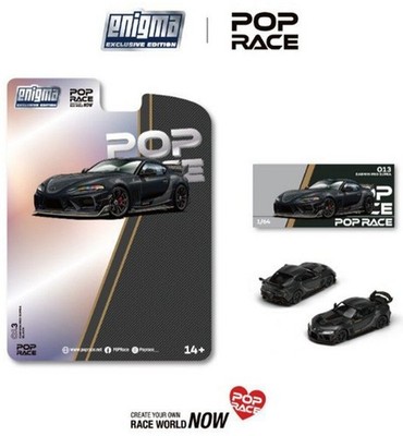 TOYOTA Darvin Pro 66G NWB Supra  - black - POP Race 1:64
