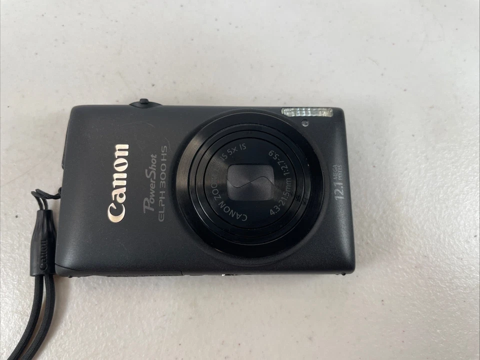 WORKS Canon PowerShot ELPH 300 HS / IXUS 220 HS 12.1MP Digital Camera 16C46 - Image 2 of 4