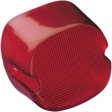 Drag Specialties Taillight Lens - Bottom Tag Window - Red DS-272037