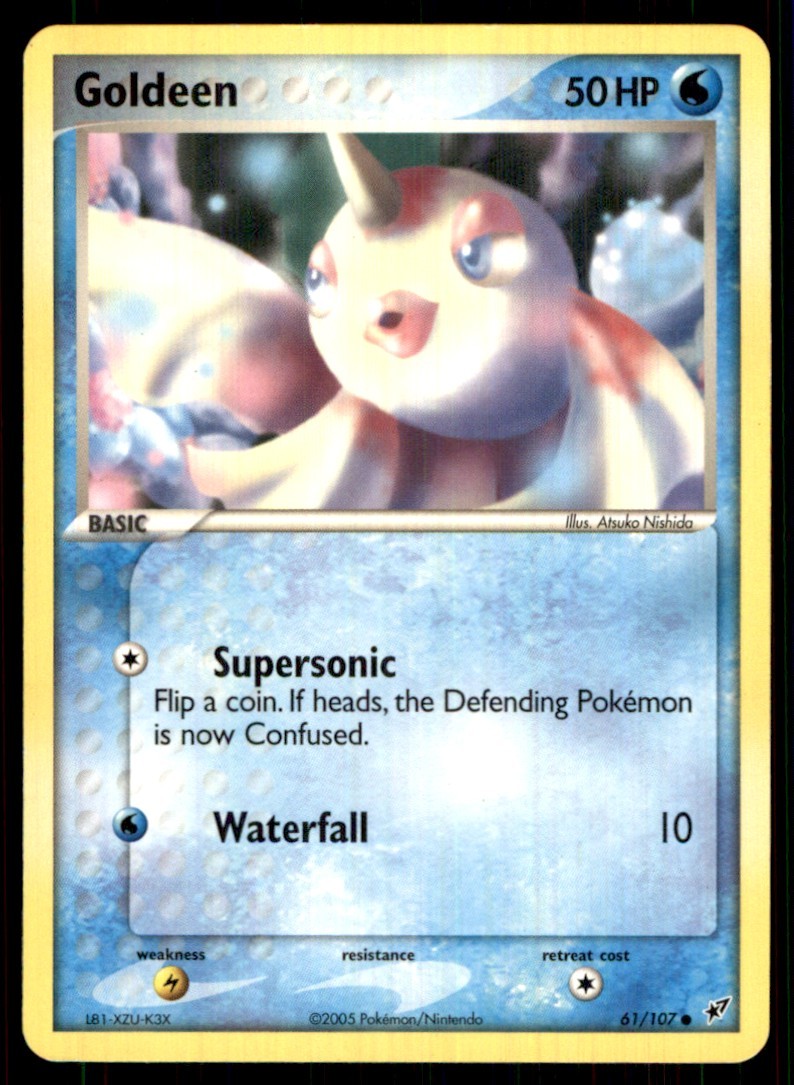 2005 EX - Deoxys Goldeen Basic/Common #61