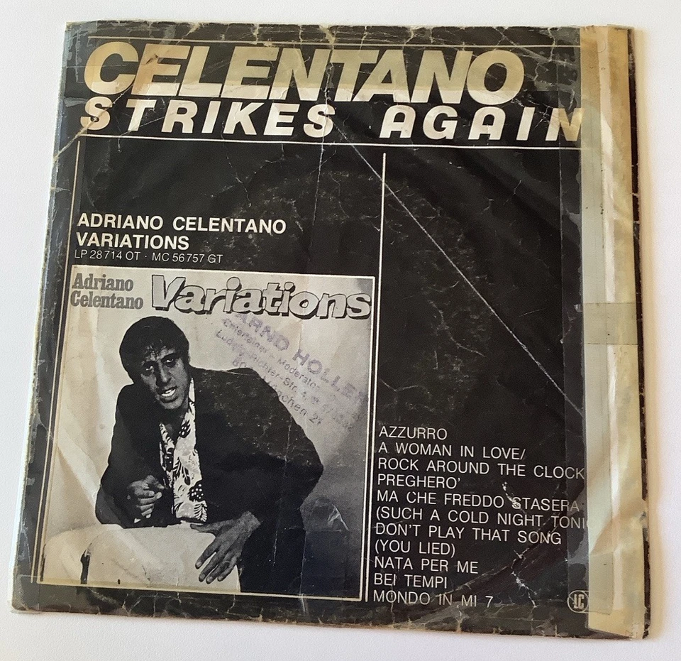 Adriano Celentano – Don´t play that song (You lied) – © 1977 – German 7“-Single - Bild 3 von 3