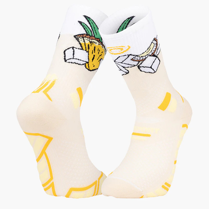 Chaussettes BV Sport Pina Colada Ultra collector au design original et édition limitée