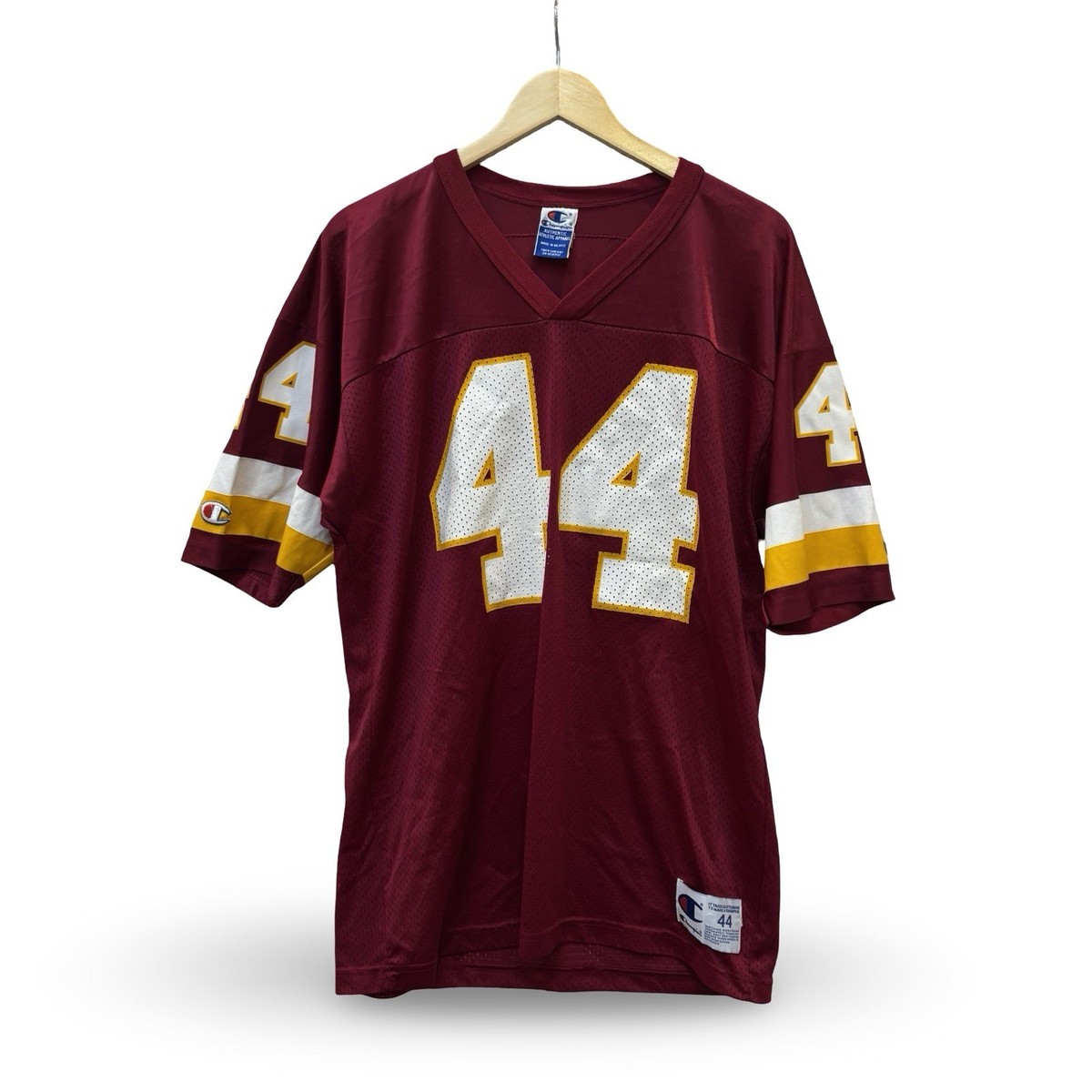Vintage Champion Washington Redskins Jersey Men Size 44 Red John