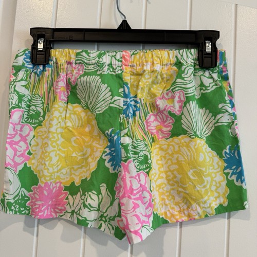 Lilly Pulitzer Girls Callahan Shorts Size 14 Lot Of 4 Various Prints Multicolor - Picture 7 of 11