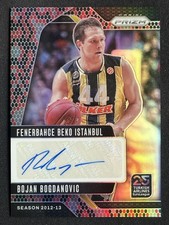 Bojan Bogdanovic 2024-25 Panini Prizm Euroleague Signatures Snakeskin Auto /15