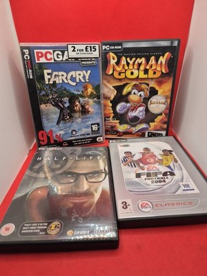 PC Spiele.Konvolut Farcry Rayman Gold Fifa 2004 Half Life 2