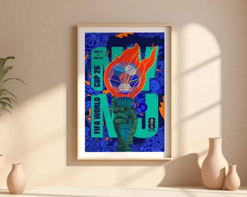 FIFA World Cup 2026 Cityscapes Poster