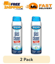  2 pack Sprayway Glass Cleaner, 19 fl oz, Ammonia-Free, Streak-Free Foaming...