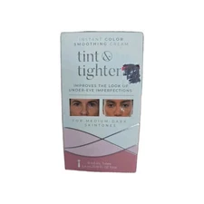 TINT & TIGHTEN [NIB] MEDIUM/Dark INSTANT COLOR/FINELINE/Swelling Correction