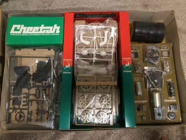 Tamiya 1:12 Lamborghini Cheetah RC Car Kit Rare New Unbuilt Collector’s Item - Image 3 of 4