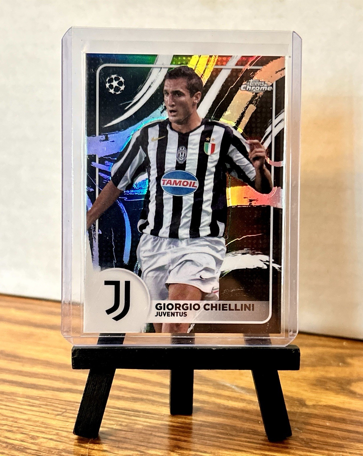 2024-25 Topps Chrome UEFA Giorgio Chiellini Soccer Brush Case Hit SSP #SB-5