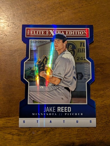 2014 Panini Elite Extra Edition #26 Jake Reed Status Blue #/100