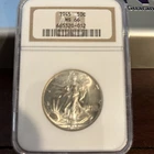 1945 Liberty Walking Silver Half Dollar 50c NGC MS66