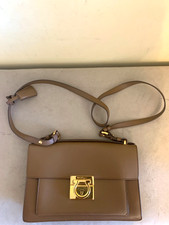 Salvatore Ferrgamo Brown Calfskin Leather Sho...