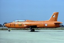 Original aircraft slide - Aeromacchi MB.326 - MM54269 / 8-73 Italian AF, 1984