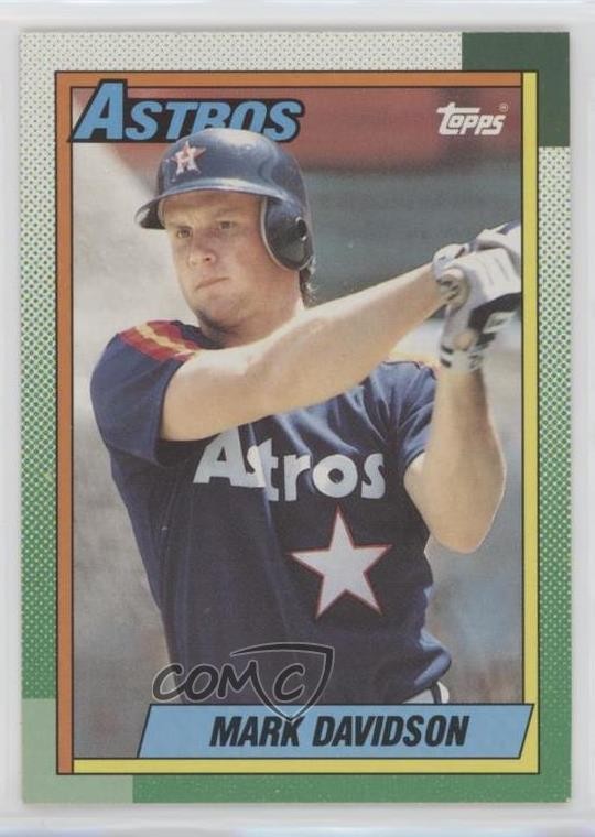 1990 O-Pee-Chee Mark Davidson #267 0h1