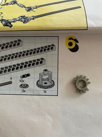 LEGO 8865 Test Car Technic 1988 Complete Set Vintage Old