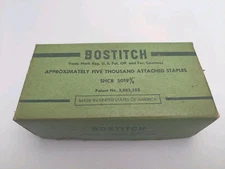 STANLEY BOSTITCH 5,000 SHCR 5019 3/8" GALVANIZED STAPLES 3/8" CROWN STAPLES NEW