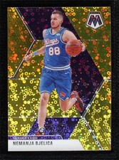 2019-20 Panini Mosaic Fast Break Gold Prizm 9/10 Nemanja Bjelica #50 6d7