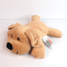 Melissa & Doug Flat Laying Brown Puppy Dog Plush Stuffed Animal 9