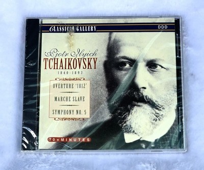 Tchaikovsky 1812 Overture Marche Slave Music CD Classical Gallery Edition New