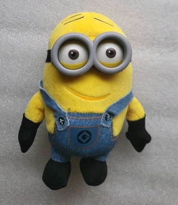 Minion Dave Plush Doll Despicable Me 2 Two Eye Minions Goggle 6''