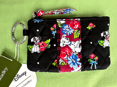 VERA BRADLEY DISNEY 101 DALMATIONS ZIP ID CASE:NWT DOGS | eBay