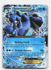 Seismitoad EX XY - Furious Fists 20/111 Holo HP/DMG on eBay