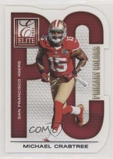 2013 Panini Elite Primary Colors Silver Michael Crabtree #4 1md