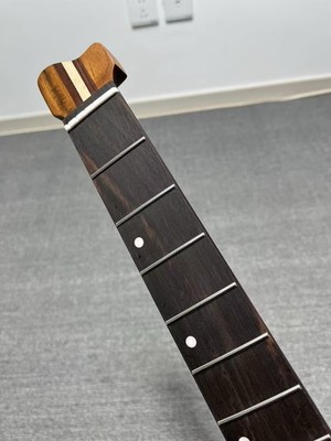 AAAA 24Frets Headless Guitar Neck 5-Piece Flamed Maple Neck Rosewood Fretboard