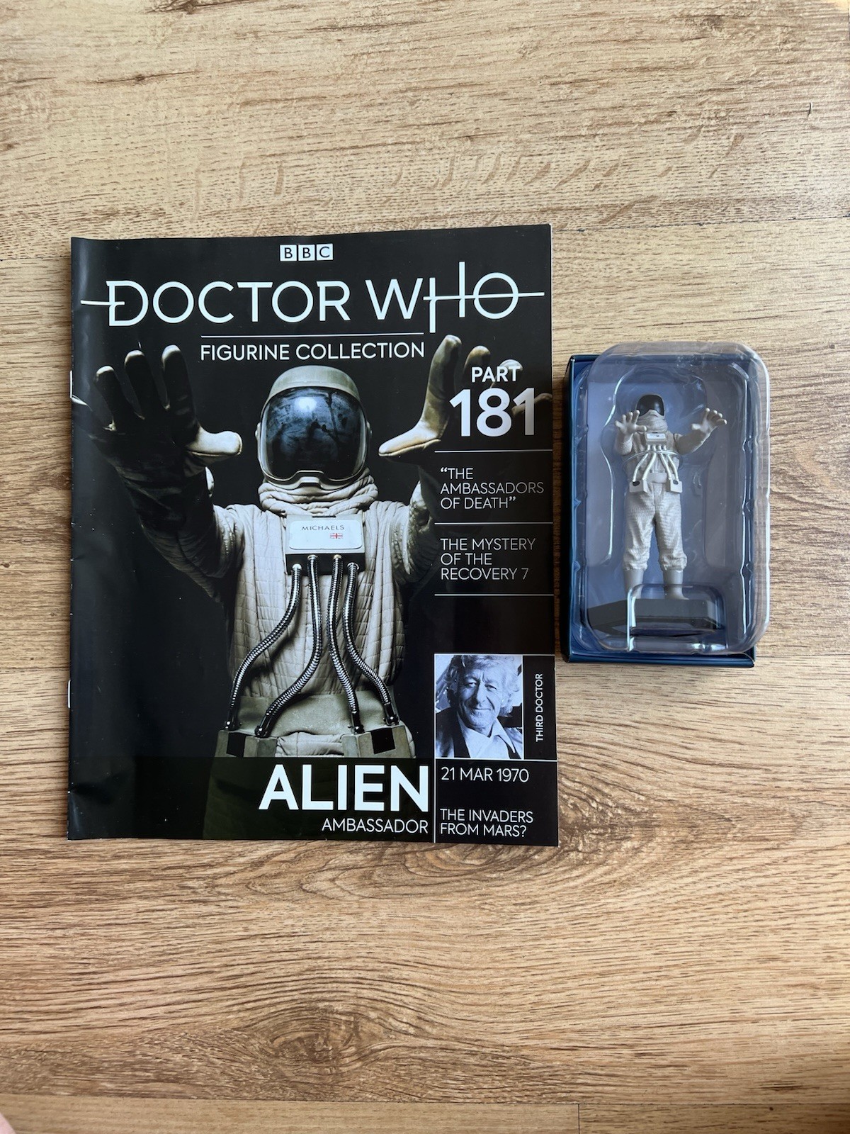 Doctor Who Alien Ambassador Figure Eaglemoss Collector Boxed Model #181