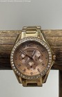 Fossil ES2811 Gold Tone Rhinestone Stainless Steel Ladies Watch 109.2g — photo 1