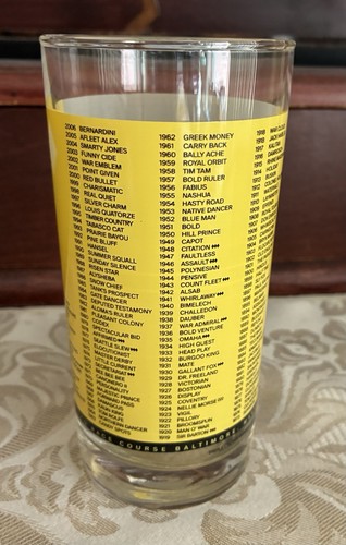Historical 2025 Preakness Glass - Picture 2 of 2