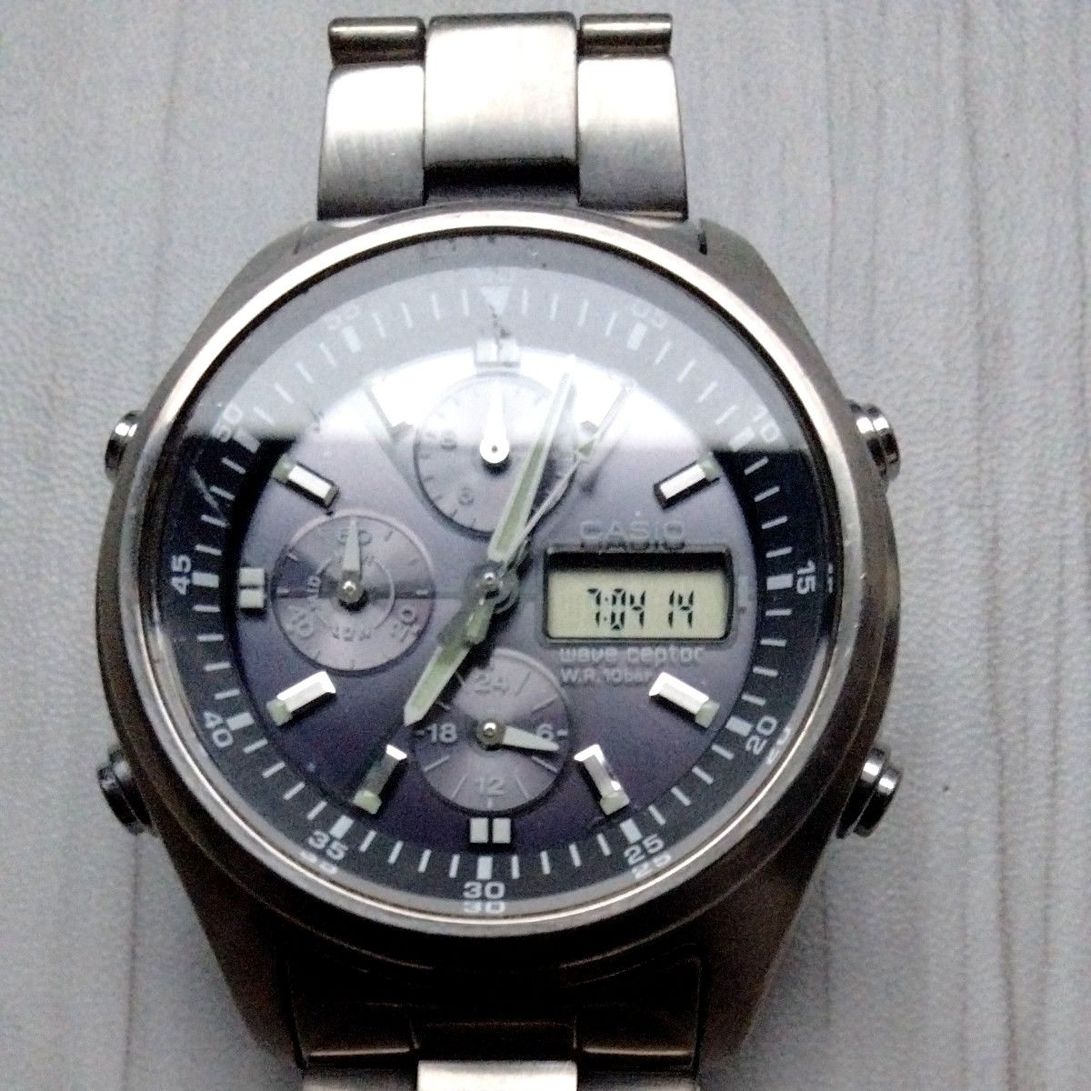 CASIO titanium wave ceptor Casio wave ceptor WVQ-… - image 1