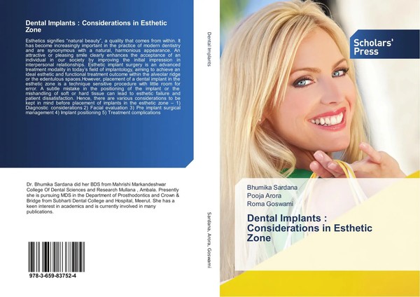 Bhumika Sardana (U. A.) | Dental Implants : Considerations In Esthetic Zone-image