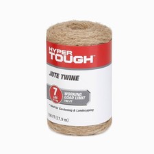 Natural Jute Twine Rope String 190 Feet 7 lb Working Load Limit Brown
