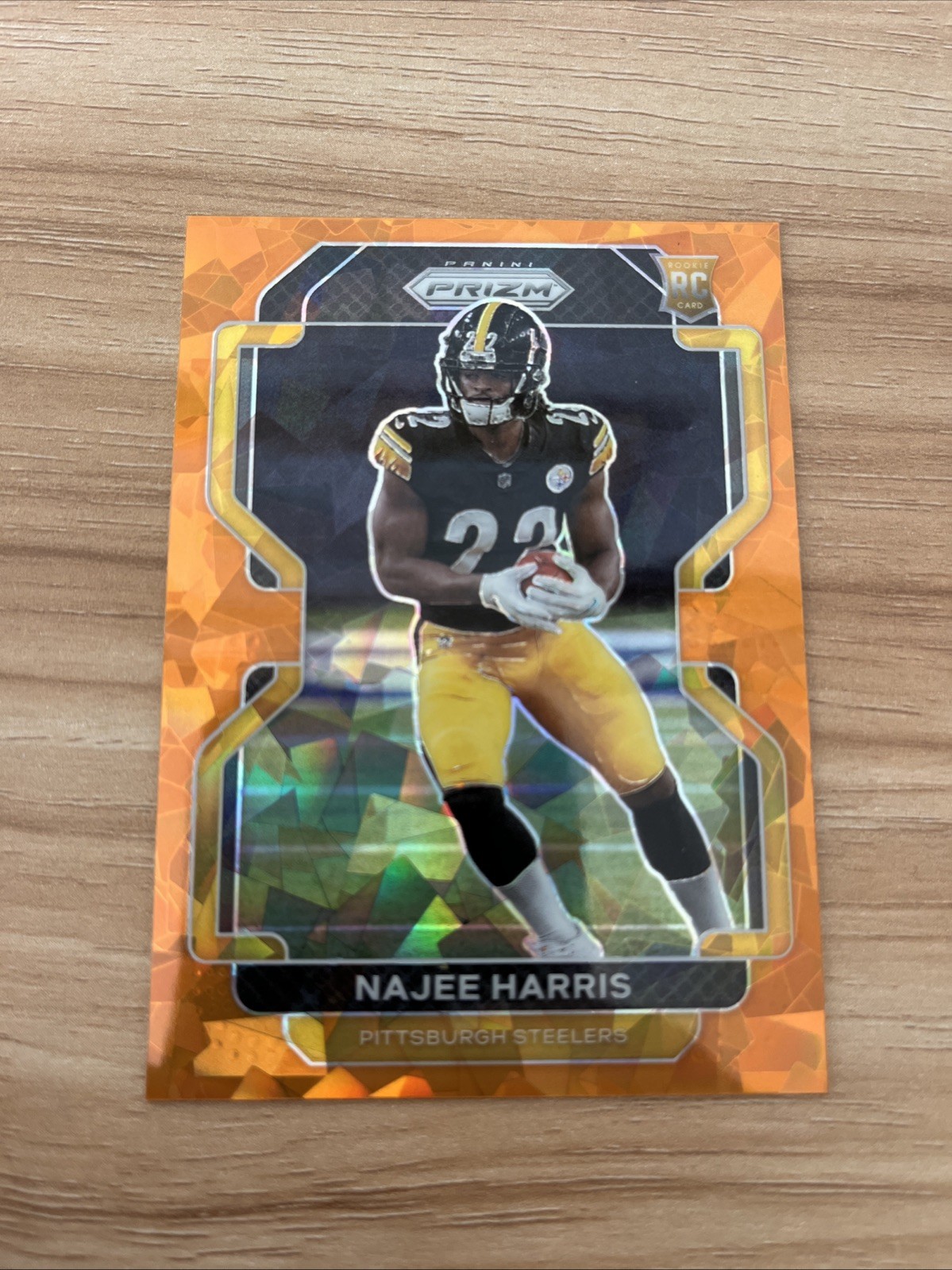 2021 Panini Prizm - Rookie Najee Harris #343 Orange Ice Prizm (RC)