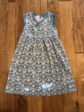 Tea Collection Girls Hidden Butterflies Sleeveless Dress, Size 5 - EXCELLENT
